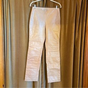 Vintage Pelle Studio by Wilson’s Tan Leather Pants